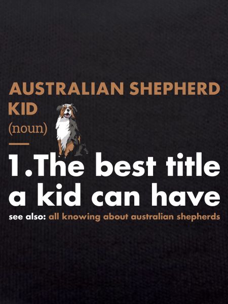 Dog Aussie Kid Definition