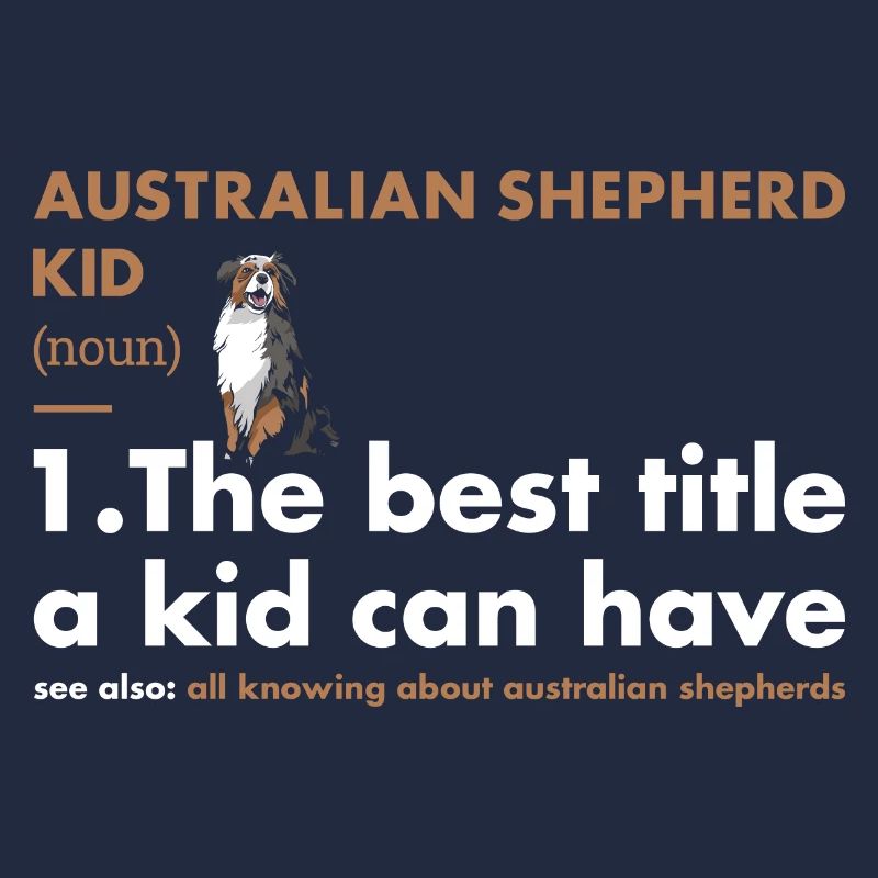 Dog Aussie Kid Definition