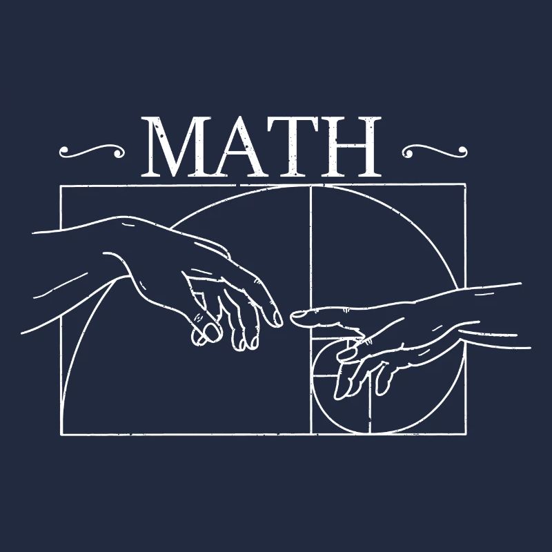 Fibonacci Numbers Math Art Geometry Geek