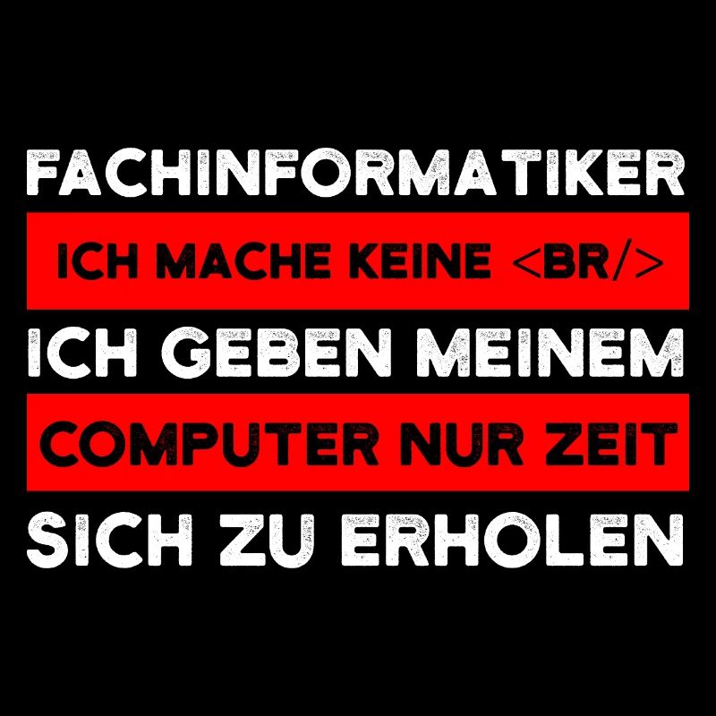 Fachinformatiker Beruf Coder Geschenk