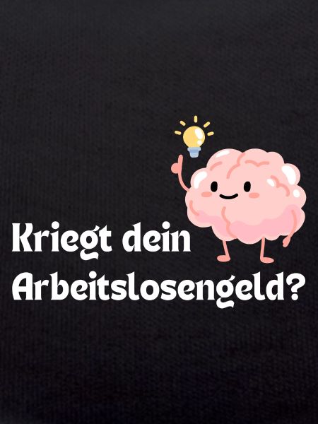 Unemployment benefit recipient brain