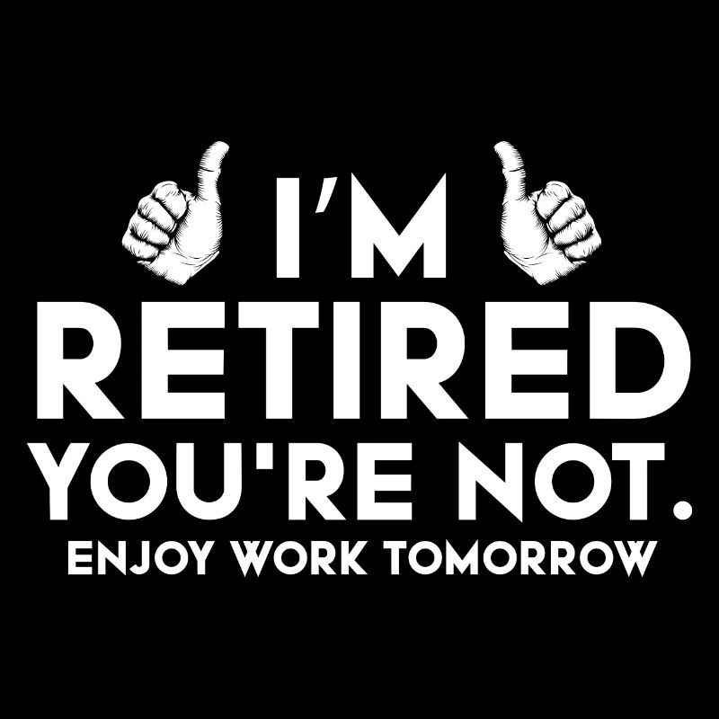 Funny Pensioner Tshirt