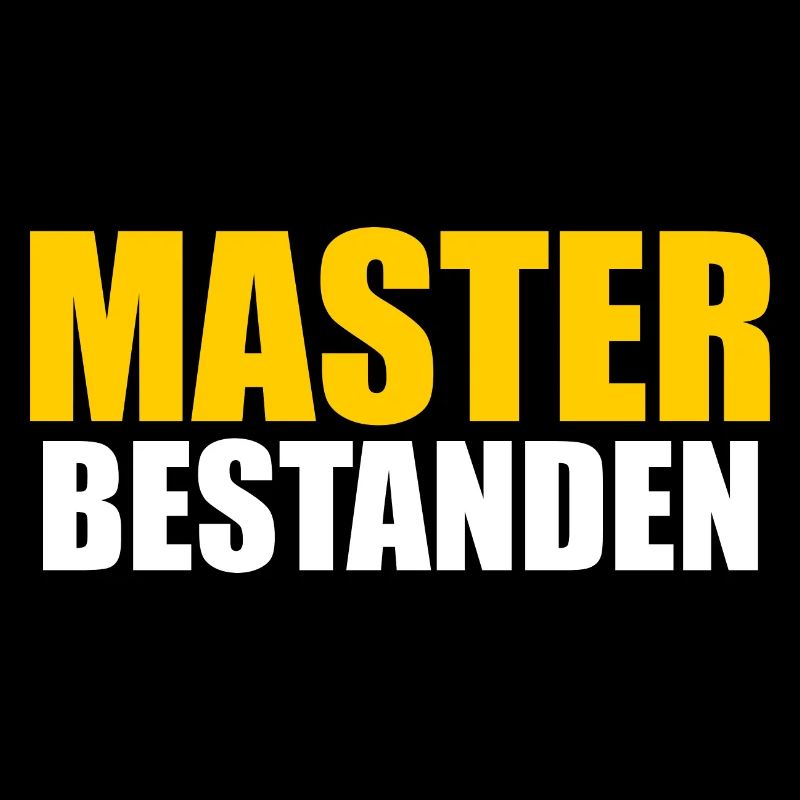 Master Prüfung Mastertitel Geschenk