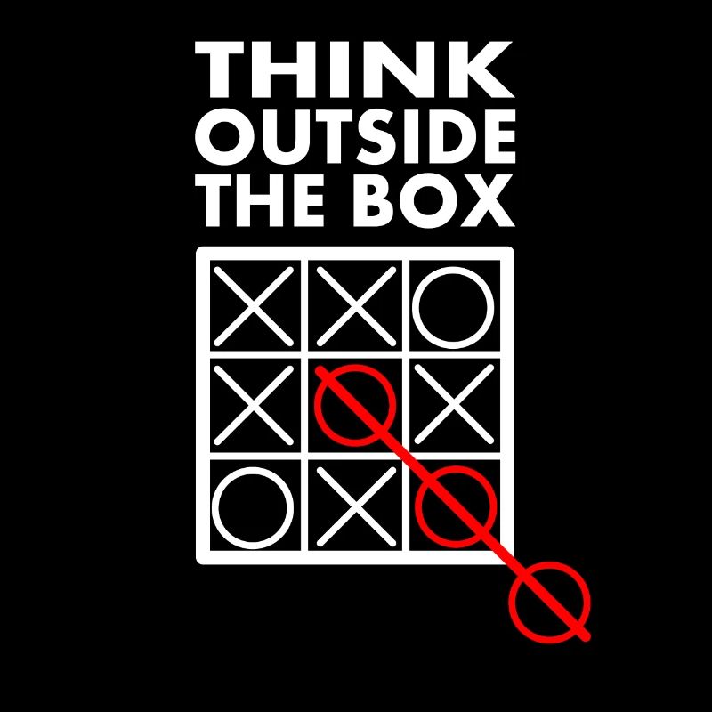Thinking differently metaphor Think Outside the Box