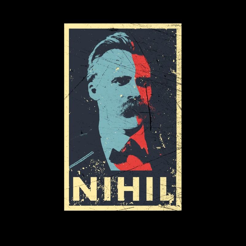 Vintage Philosophy Nihilism Friedrich Nietzsche