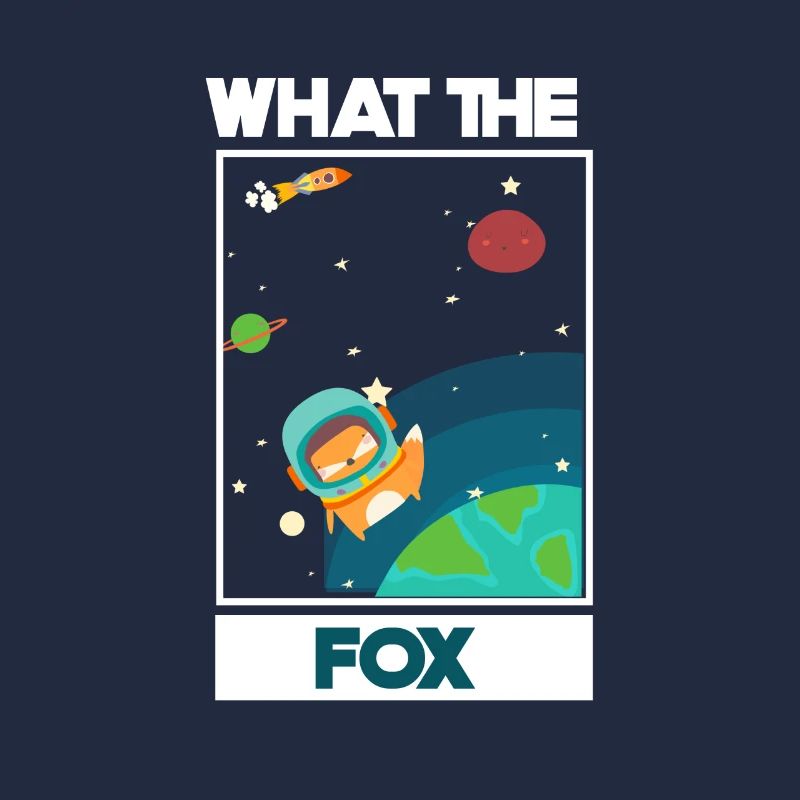 What The Fox / Amazing Fox In Space / Astronaut