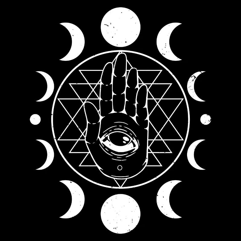 Occult Aesthetic Clothes Soft Gothic Moon Phases