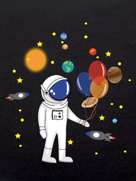 Astronaut and Space
