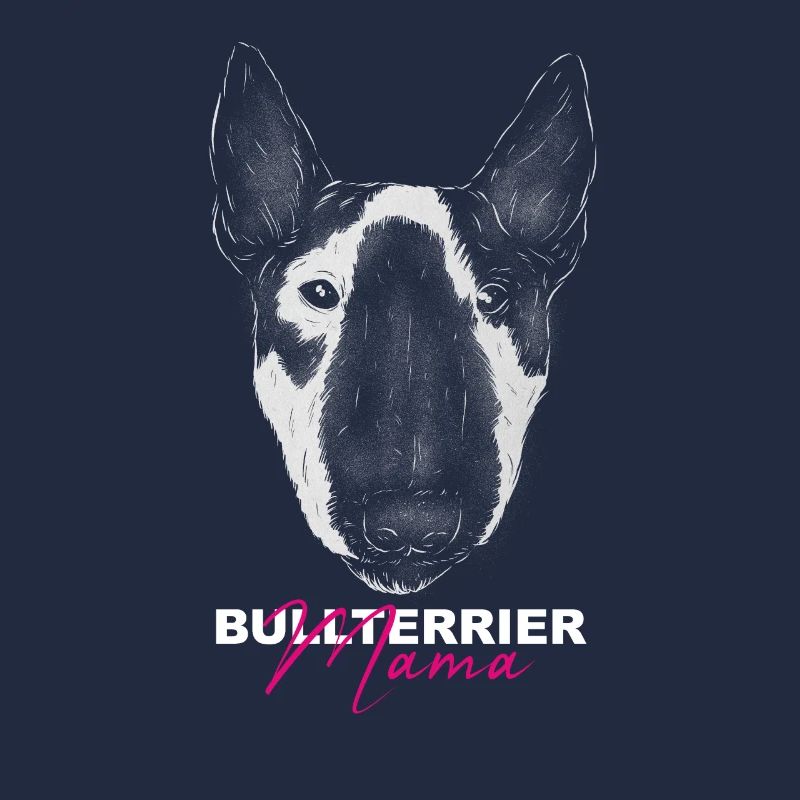 Bully Hunde Hunde Bullterrier Mama