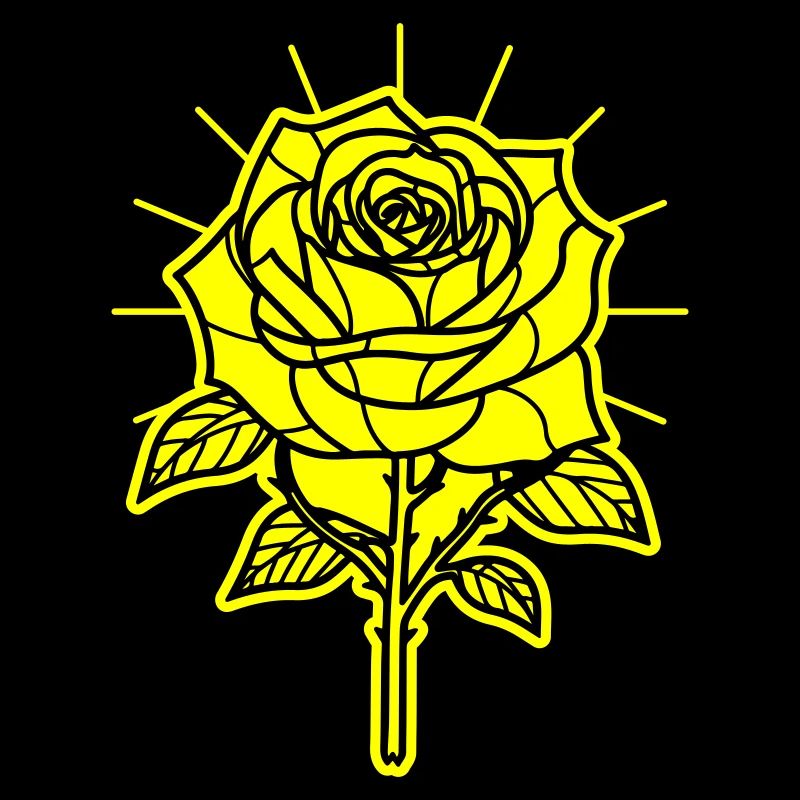 Rose Blume Dornen