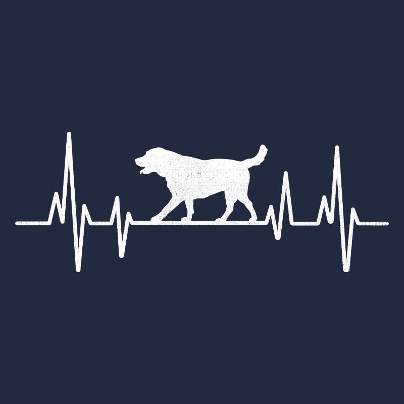 Hearbeat Labrador Retriever Lab Hunde Retriever