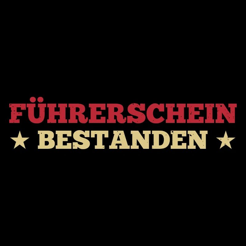 Führerschein Prüfung Fahranfänger Geschenk