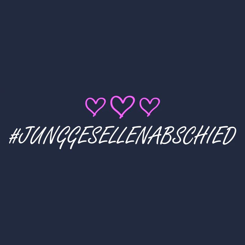 Junggesellenabschied herzchen
