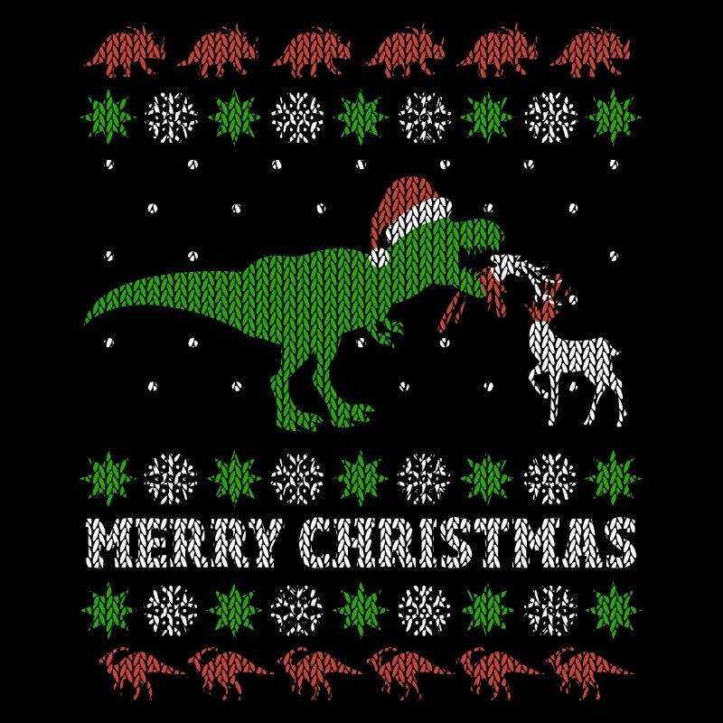 Noël drôle T-Rex Ugly Christmas Gift