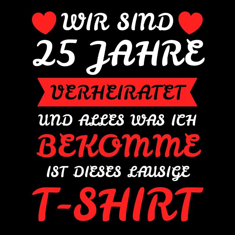 Silberne Hochzeit Silberhochzeit Ehegatte Geschenk