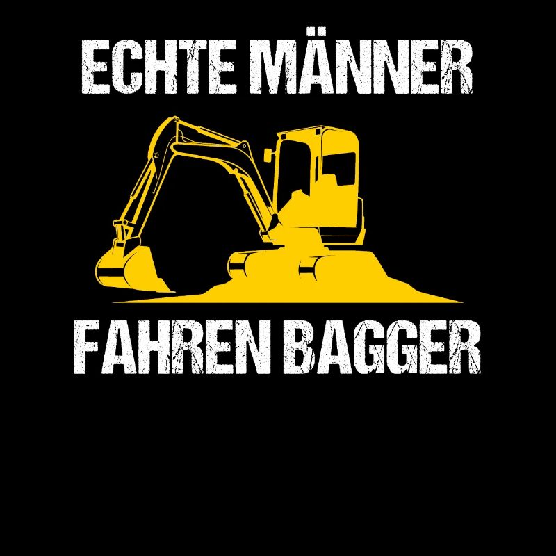 Bagger Baggerfahrer Baggern Geschenk