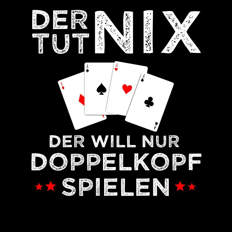 Doppelkopf Kartenspiel Schnapsen Geschenk
