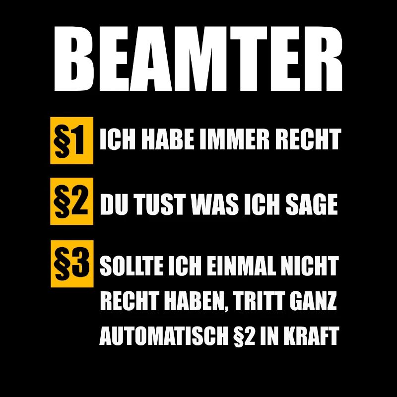 Beamter Beamte Beamtin Geschenk