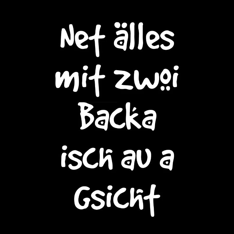Lustiger schwäbischer Spruch Geschenk