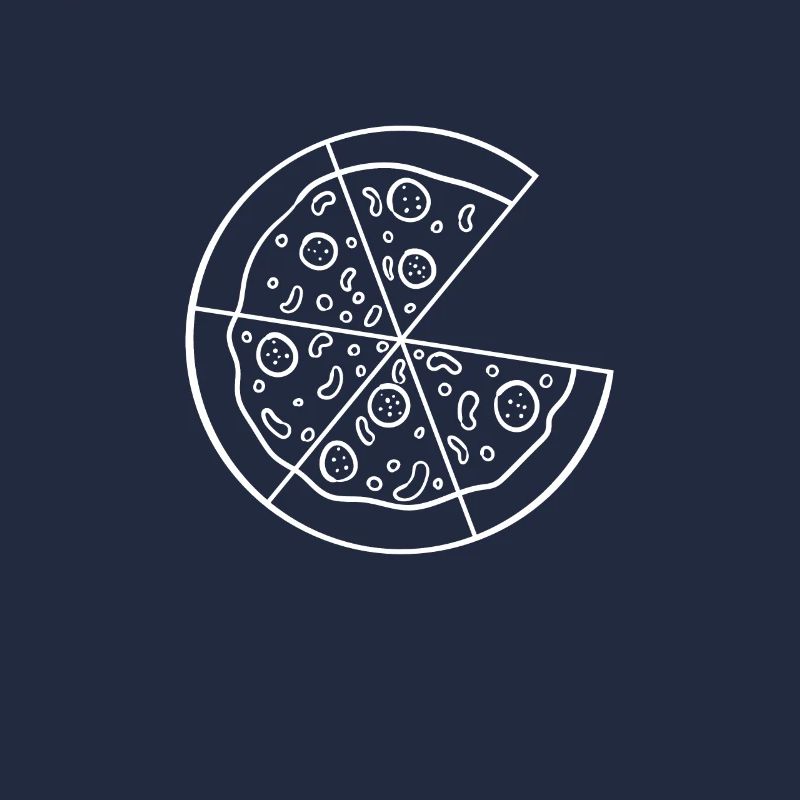 Pizza Partnerlook Paar Pärchen