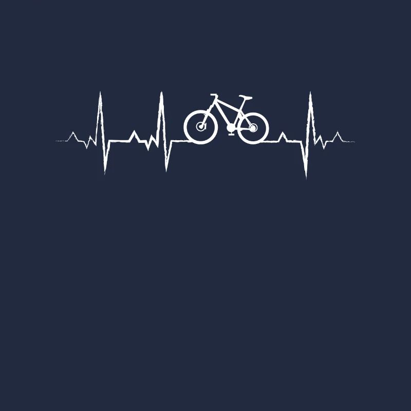 Fréquence d'impulsion d'ECG de battement de coeur de vélo