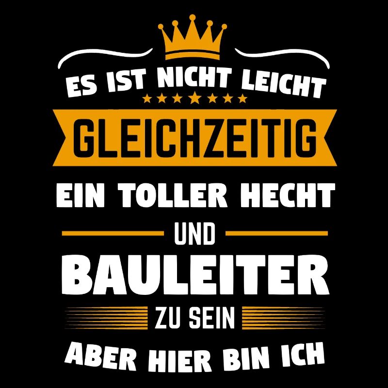 Bauleiter Baustelle Bauherr Geschenk