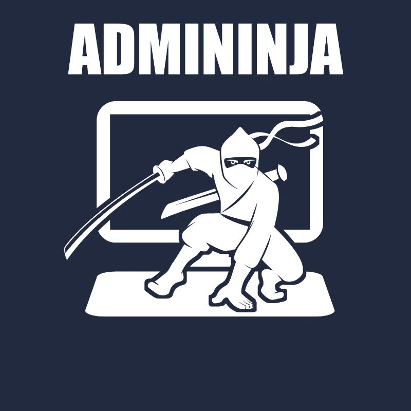 Admininja Admin Ninja Informatiker Lustig Geschenk