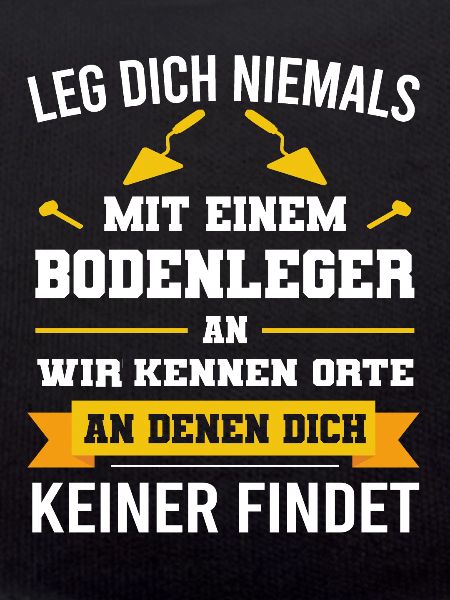 Bodenleger Handwerker Boden Geschenk