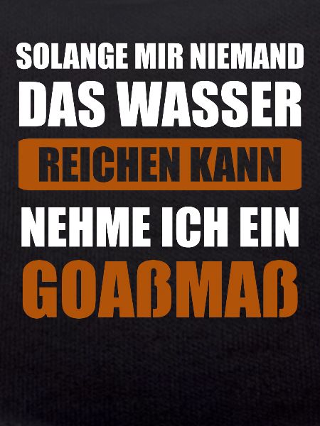 Goaßmaß Bier Bayern Geschenk