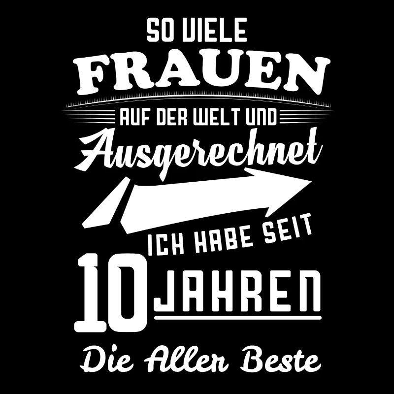 10. Hochzeitstag Rosenhochzeit Ehemann Geschenk