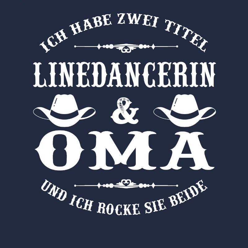 Linedance Oma Linedancerin Linedancer Geschenk