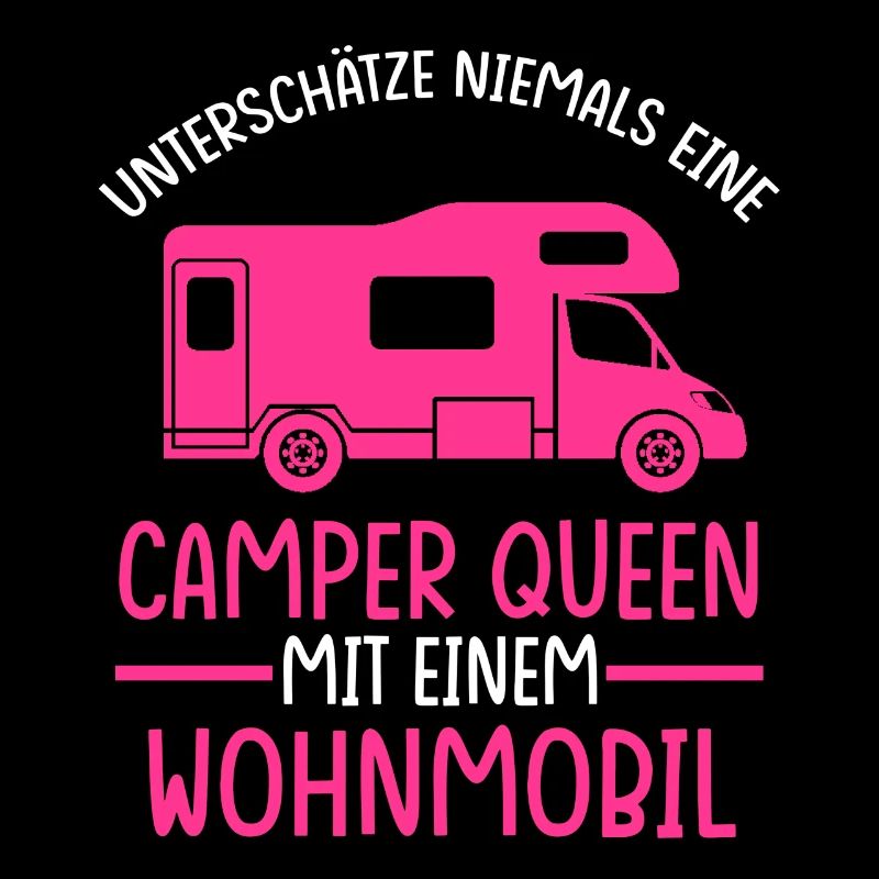 Camper Queen Wohnmobil Camping Geschenk