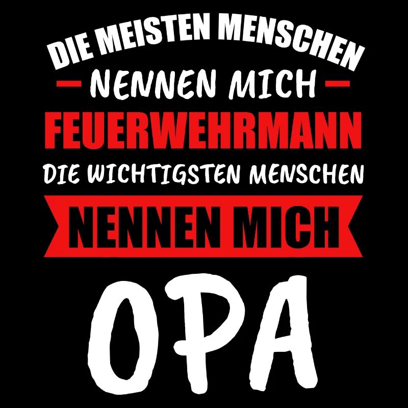 Feuerwehr Opa Berufsfeuerwehr Geschenk