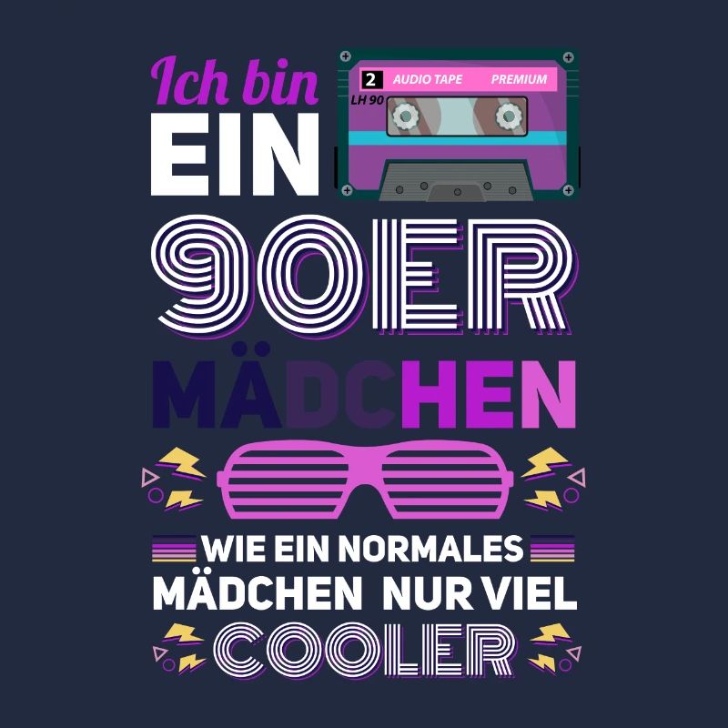 90er Mädchen Retro 90er Jahre Geschenk