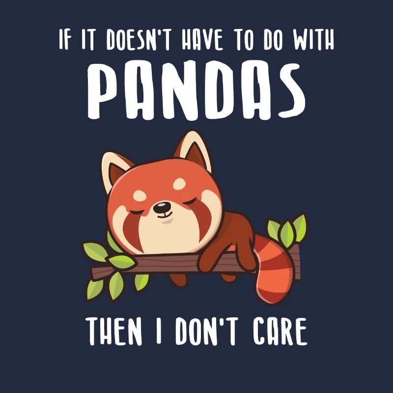 Panda Panda panda rouge cadeau de panda