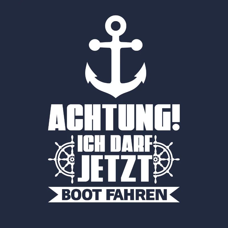 Boot Bootsführerschein Bootsführer Geschenk