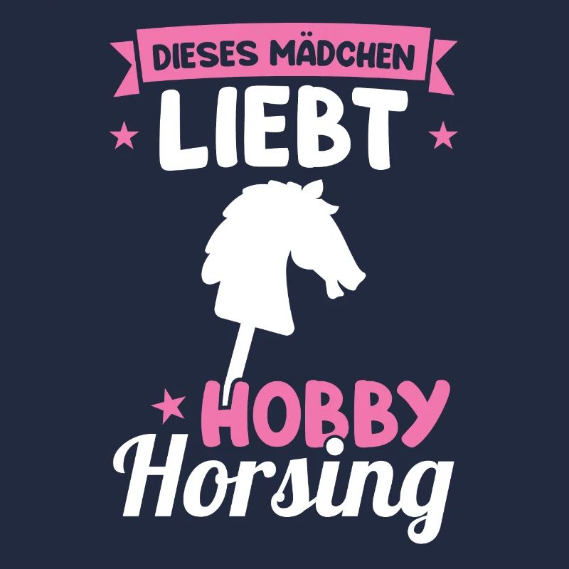 Hobby Horse Mädchen Reiterin Geschenk