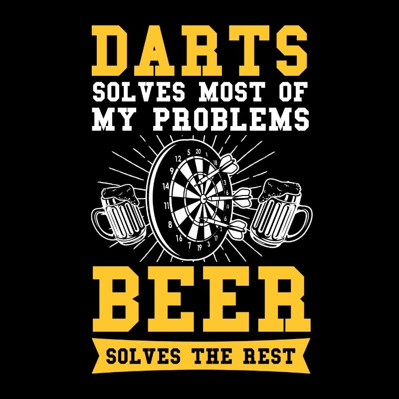 Dart Dartspieler Dartboard Geschenk
