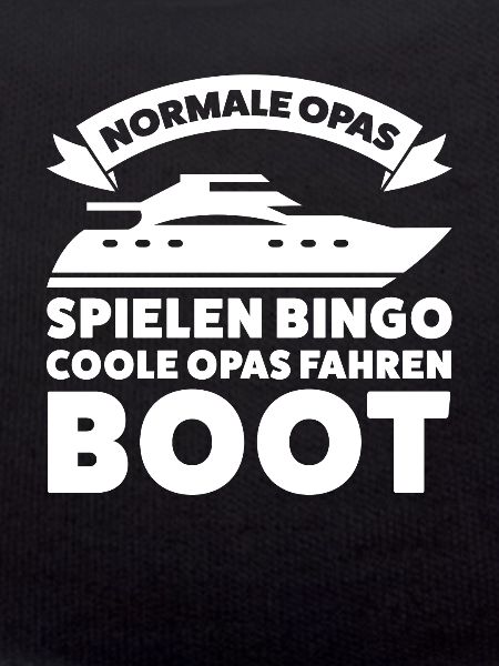 Boot Opa Bootfahrer Geschenk