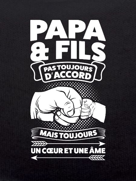 père & Fils père Fils Geschenk