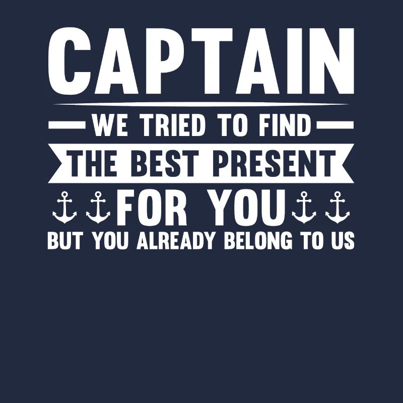 Kapitän Boot Bootfahren Geschenk