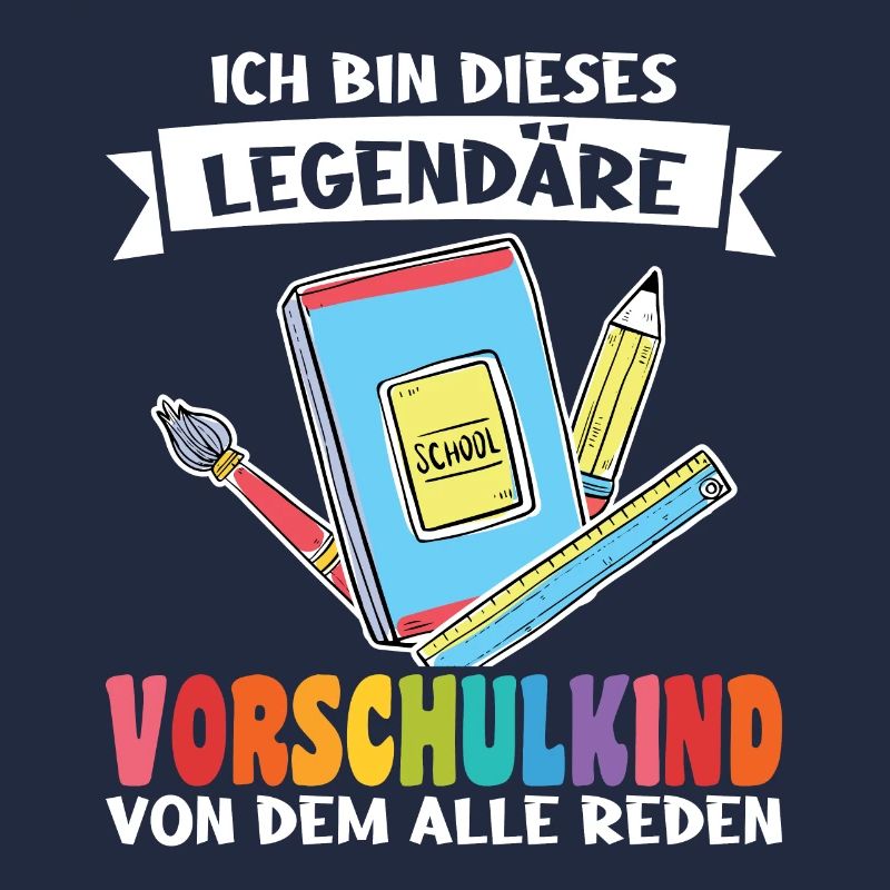 Vorschule Anfang Vorschulkind Geschenk