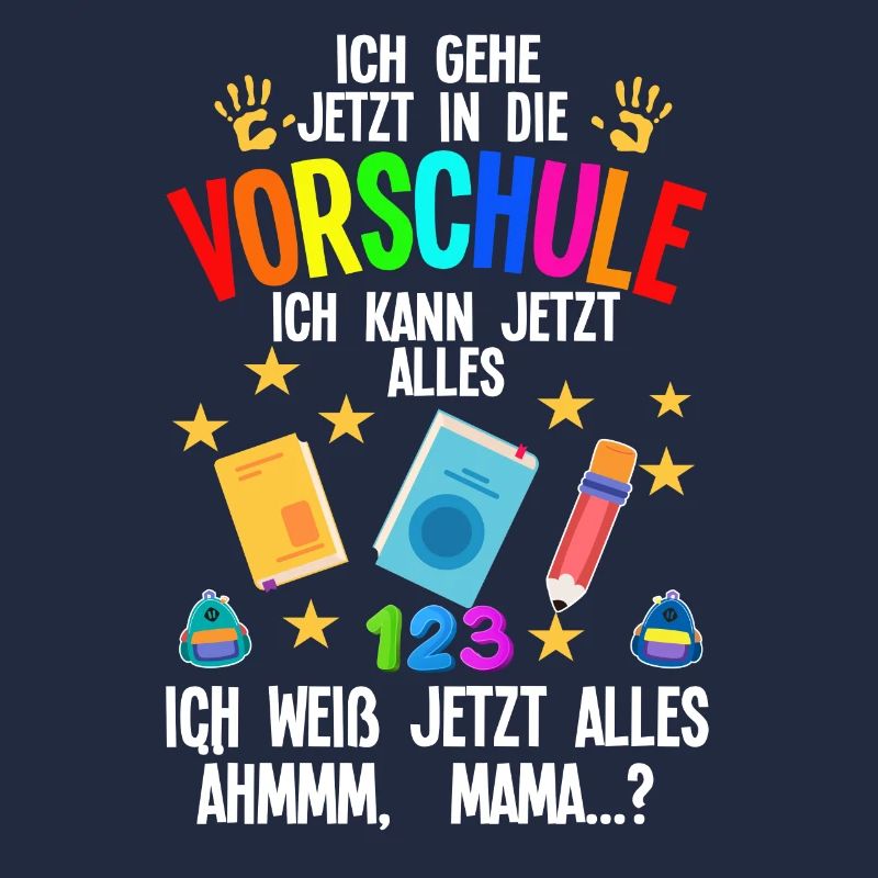 Vorschule Anfang Vorschüler Geschenk