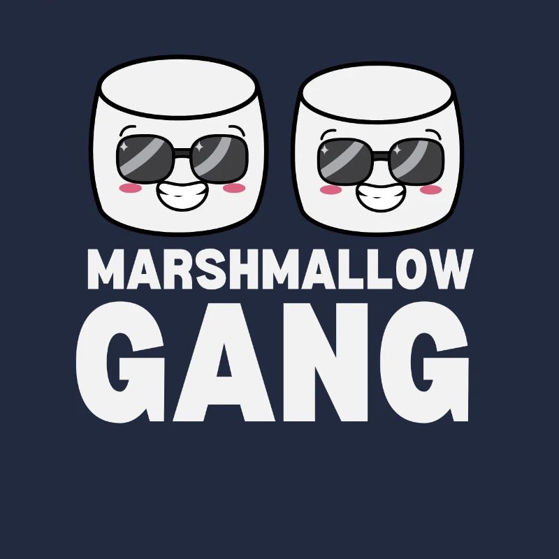 Marshmallow Sandwich Camper Smore Randonnée Feu de camp