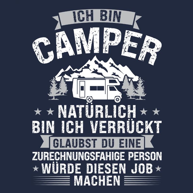 Campen camper Wanderung Geschenk