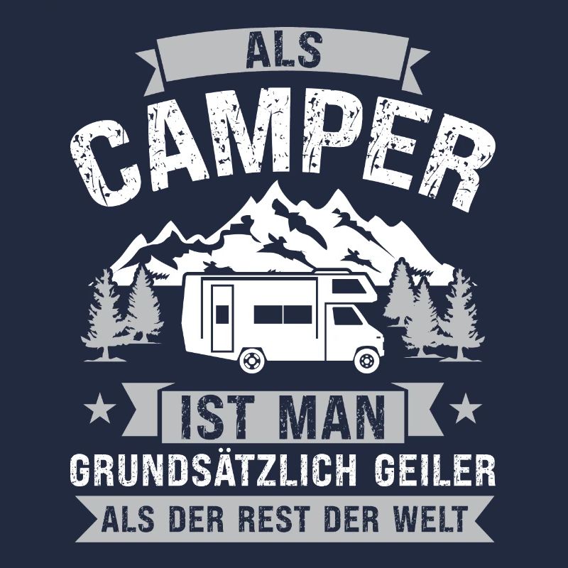 Campen camper Wanderung Geschenk