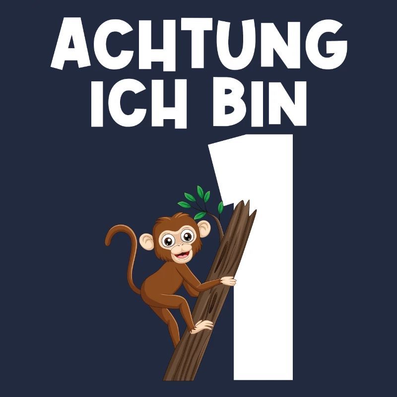 1.Geburtstag Affe Geburtstagsfeier Geschenk