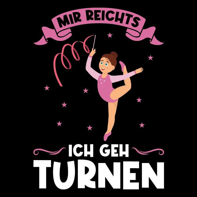 Turnen Mädchen Turnerin Geschenk