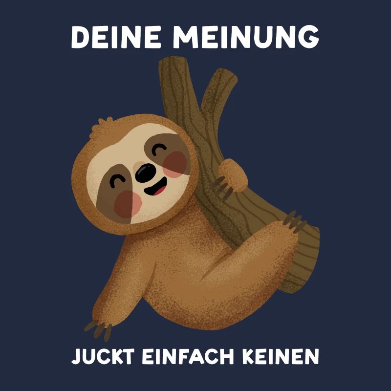 Faultier Sarkasmus Ironie Geschenk