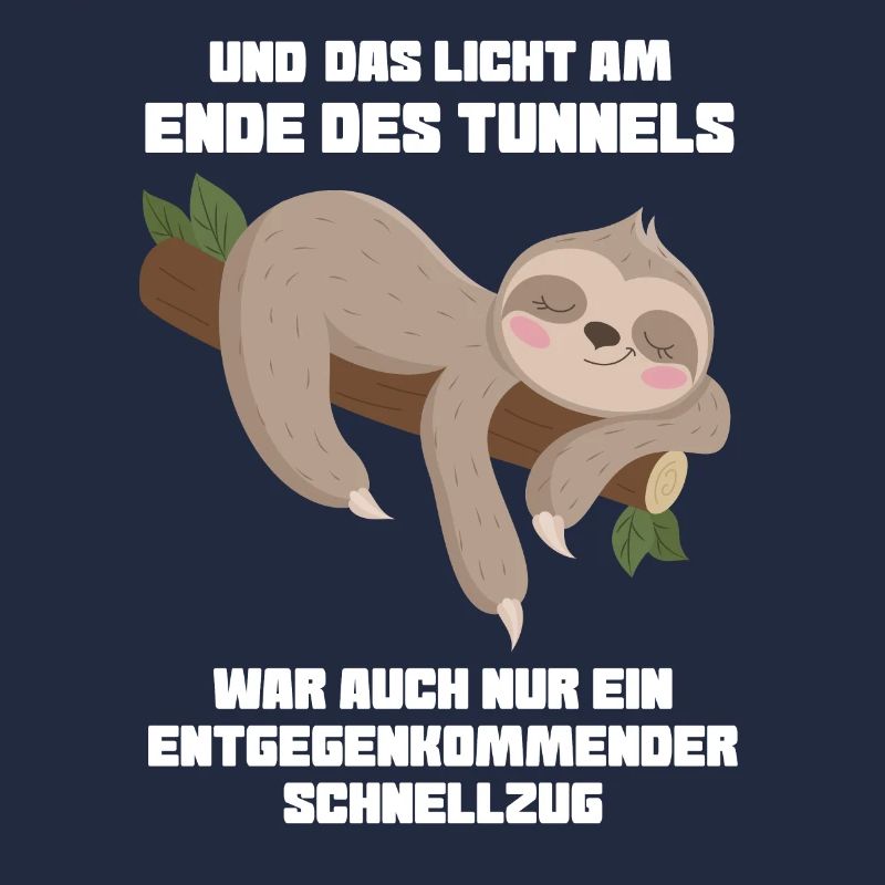 Faultier Sarkasmus Ironie Geschenk
